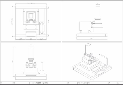 線画（図面）の例
