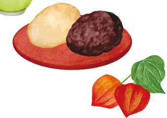 お彼岸のおはぎ